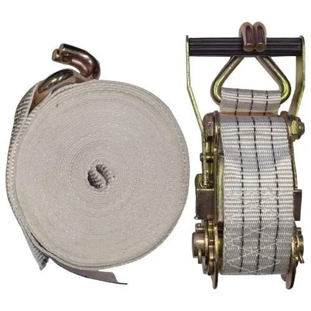 2X Kit Cinta Com Catraca 3T Amarrar Carga Carreta Caminhao 9