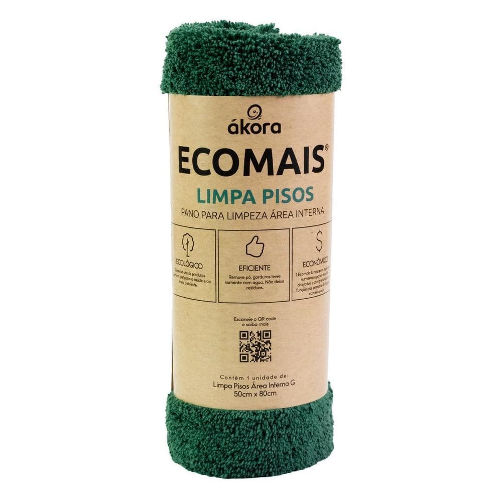 Ecomais Limpa Pisos Áreas Internas Verde G - 50X80cm