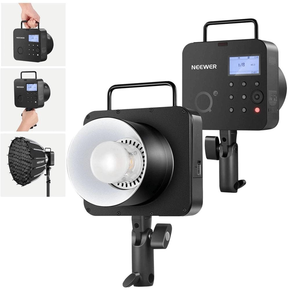 Flash Estroboscópico Neewer Q4 400Ws Ttl Wireless Bowens