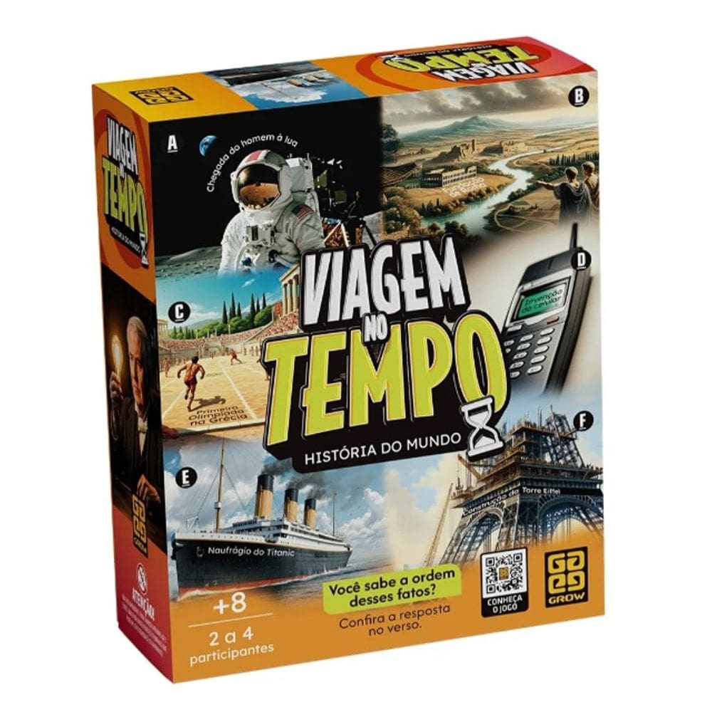 Jogo Viagem No Tempo - Grow