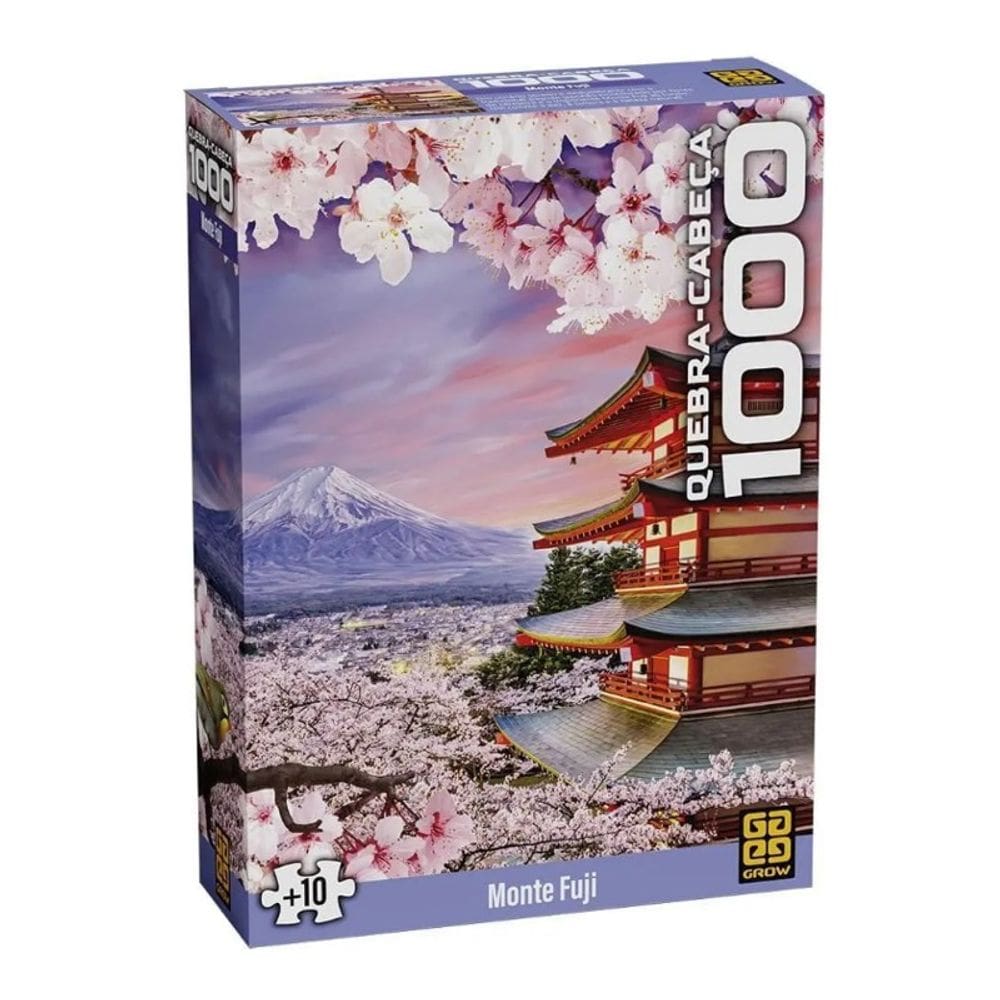 Quebra-cabeça 1000 peças Monte Fuji - Grow