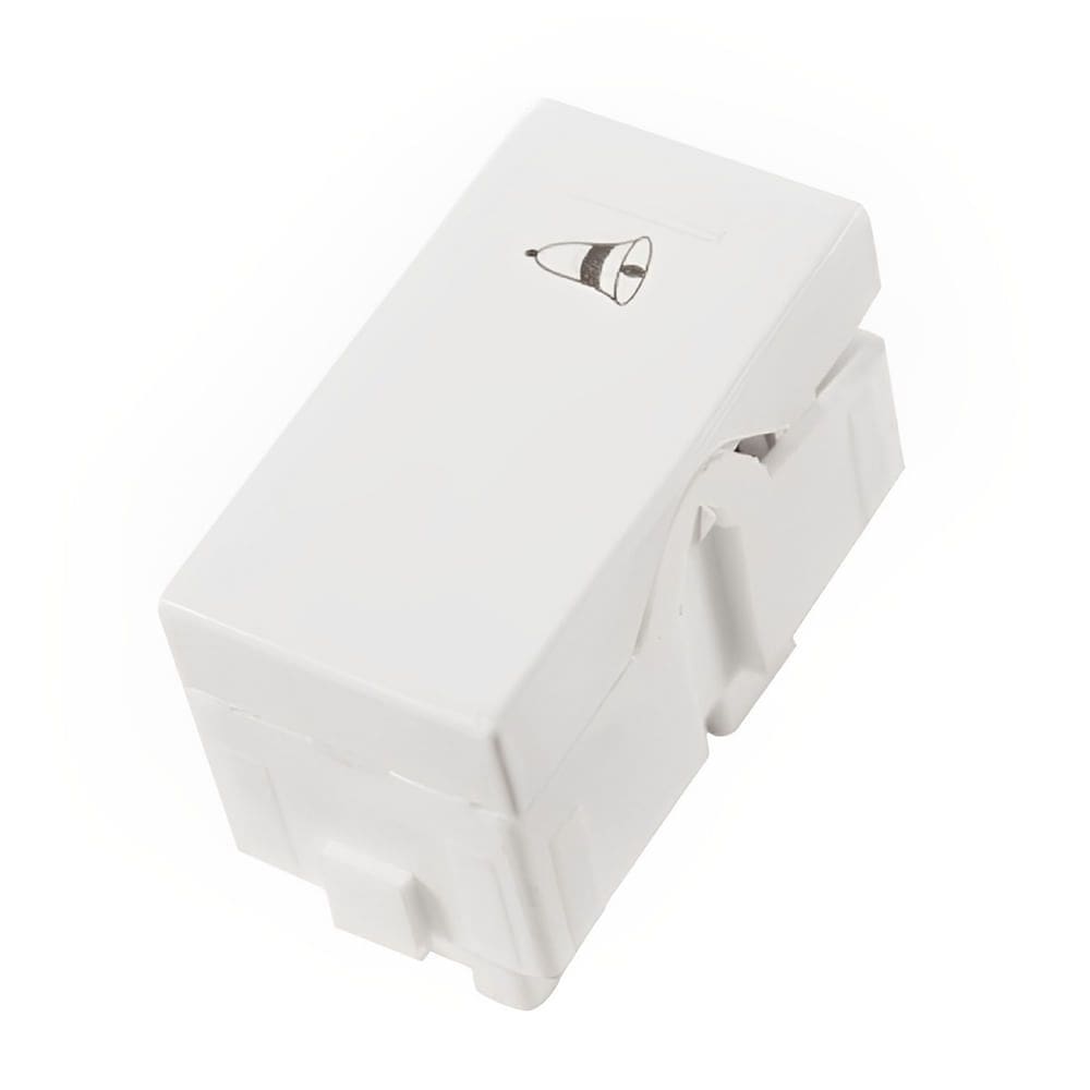 Interruptor Pulsante para Campainha sem Placa Branco - DC-9100/6 - DICOMPEL