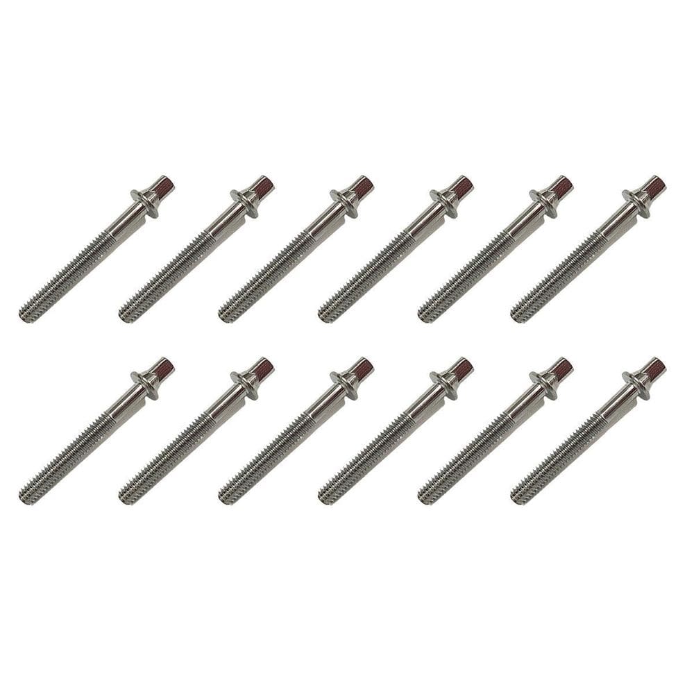 Kit 12 Parafuso Afinação De Bateria 55Mm X 5Mm 7/32 Spanking