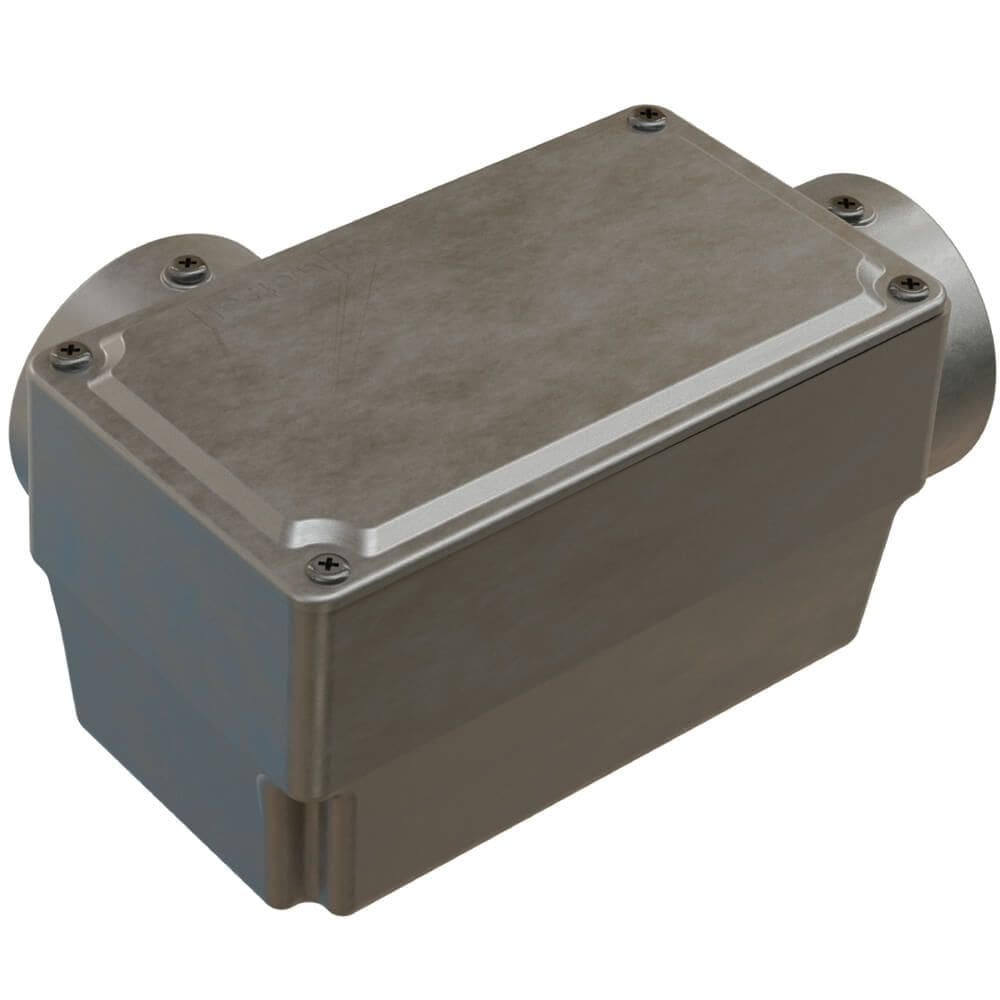 Caixa de Derivação Fixa Conduletzel sem Pintura Tipo LL de 1.1/2”” com Tampa - E012050065 - WETZEL