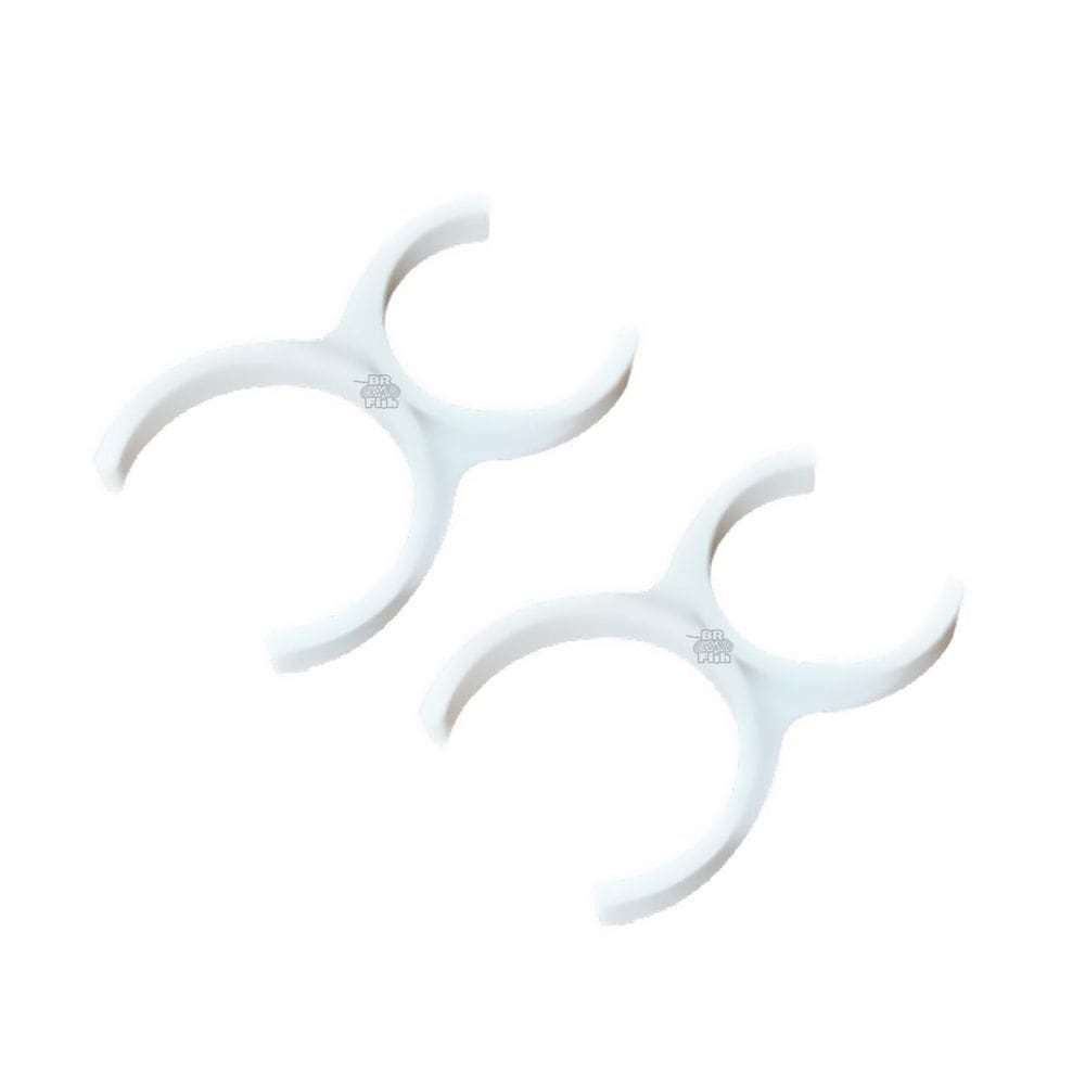 Kit 2 Clip Duplo Carcaça Filtros Osmose Reversa 2 X 2.1/2