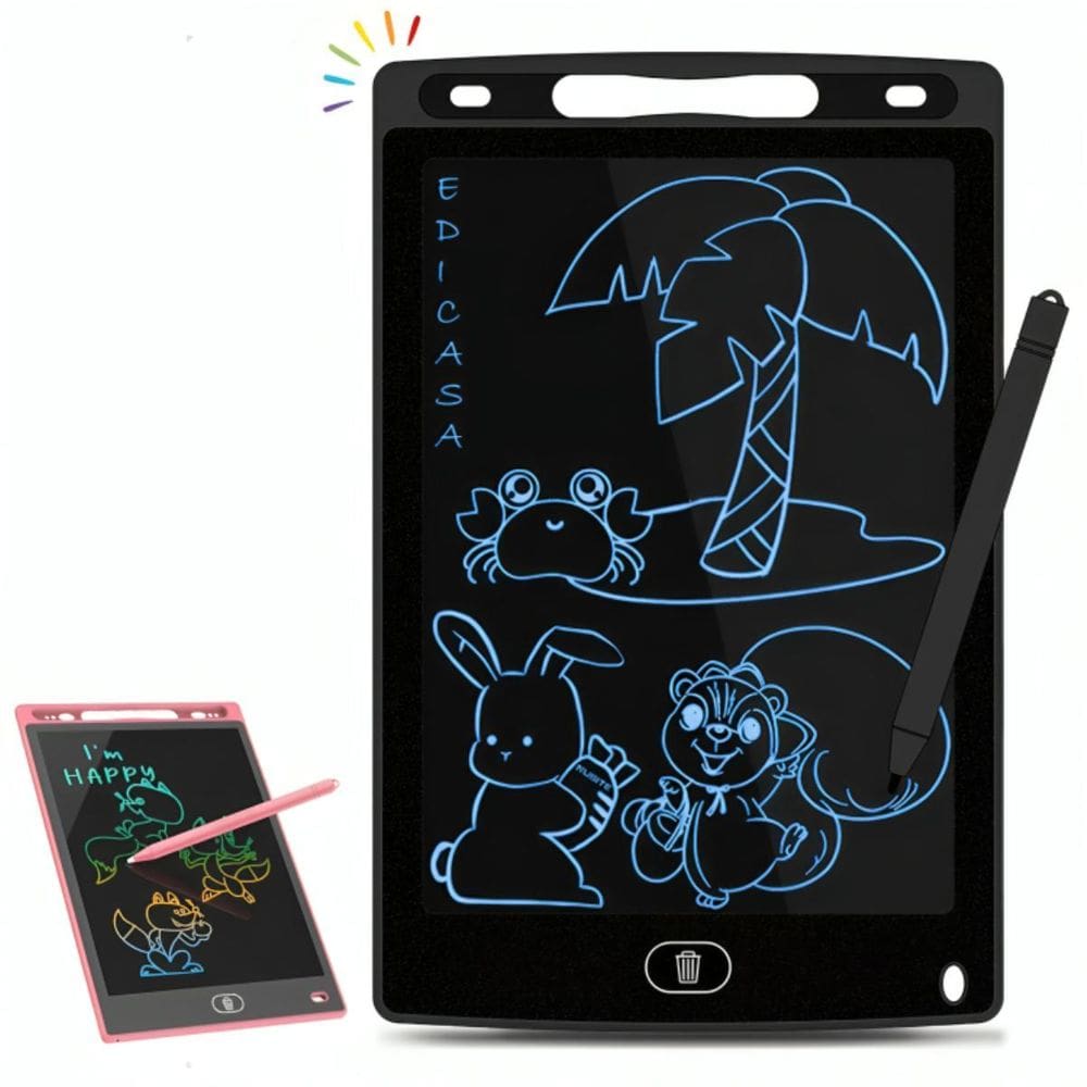 Quadro Digital Infantil Lcd 12 Polegadas Desenho E