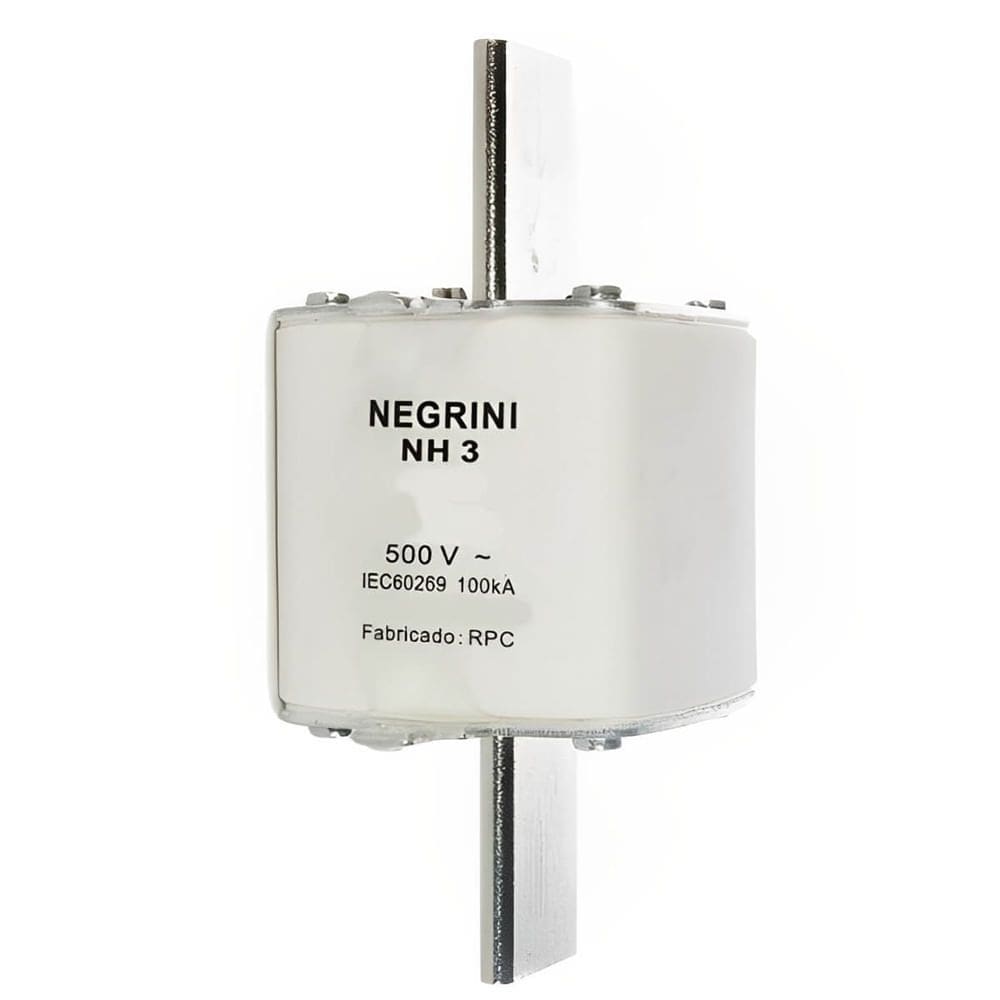 Fusível NH3 500A x 500 Volts - NH-3-500/500 - NEGRINI