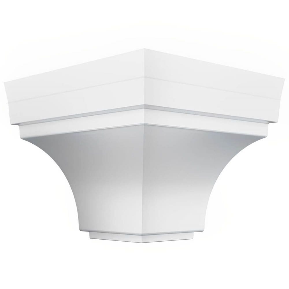 Canto Externo Clique Nobre Branco com 4 Peças - 713.1 - PLASBIL