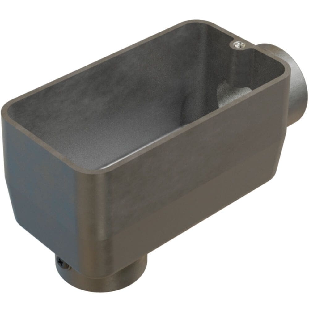 Caixa de Derivação Fixa Conduletzel sem Pintura Tipo LB de 1/2”” sem Tampa - E012040026 - WETZEL