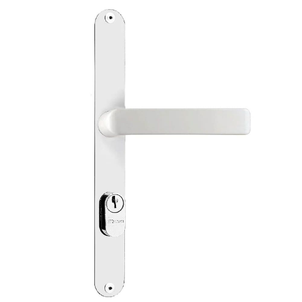 Fechadura 2100S Externa Italy Espelho Slim Branco 2002/10LB - 93213 - SILVANA