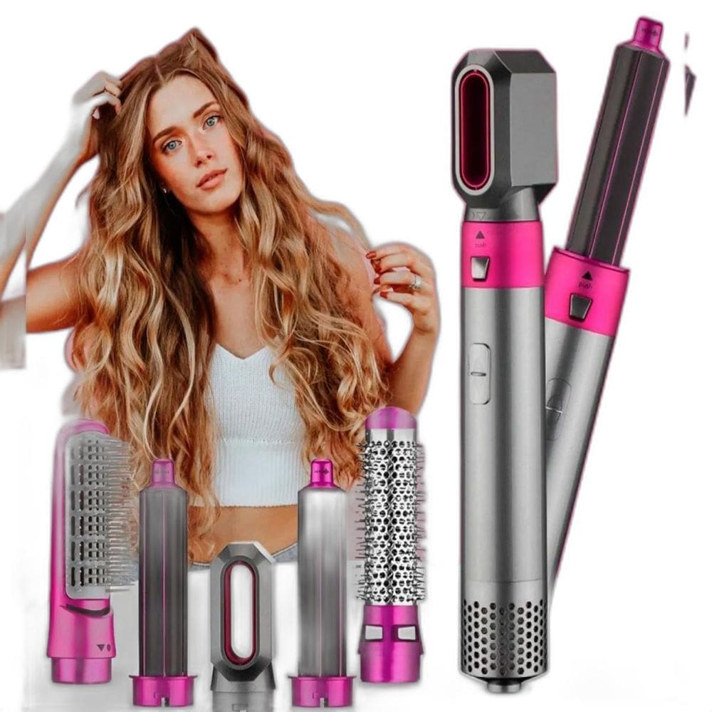 Escova Modeladora 5 Em 1 Secadora Hair 110V