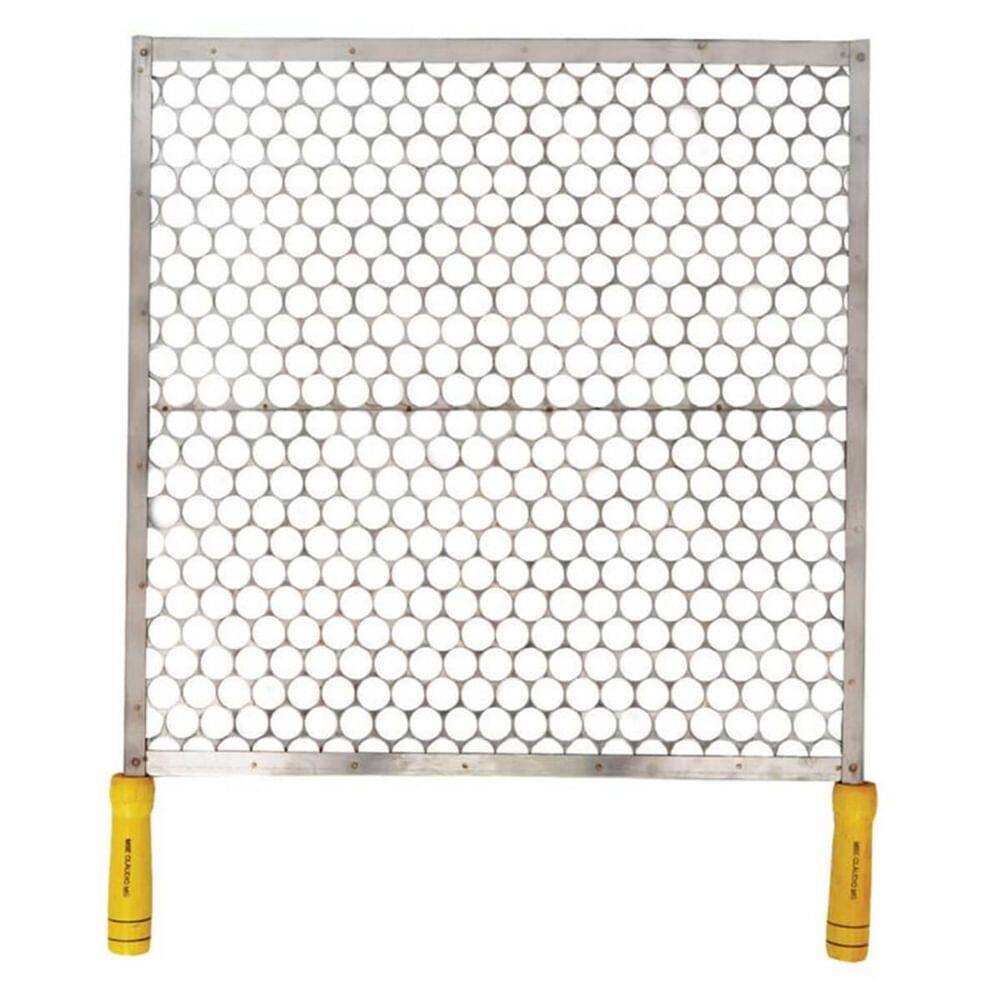 Grelha Inox com Cabo de Madeira 40x40cm - 1330 - MSE