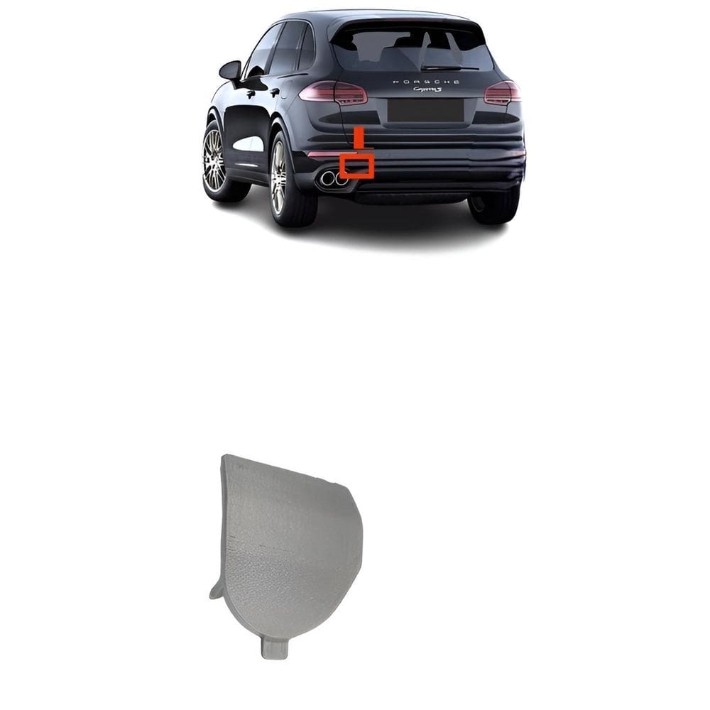 Tampa Reboque Parachoque Traseiro Esquerdo Porsc Cayenne S