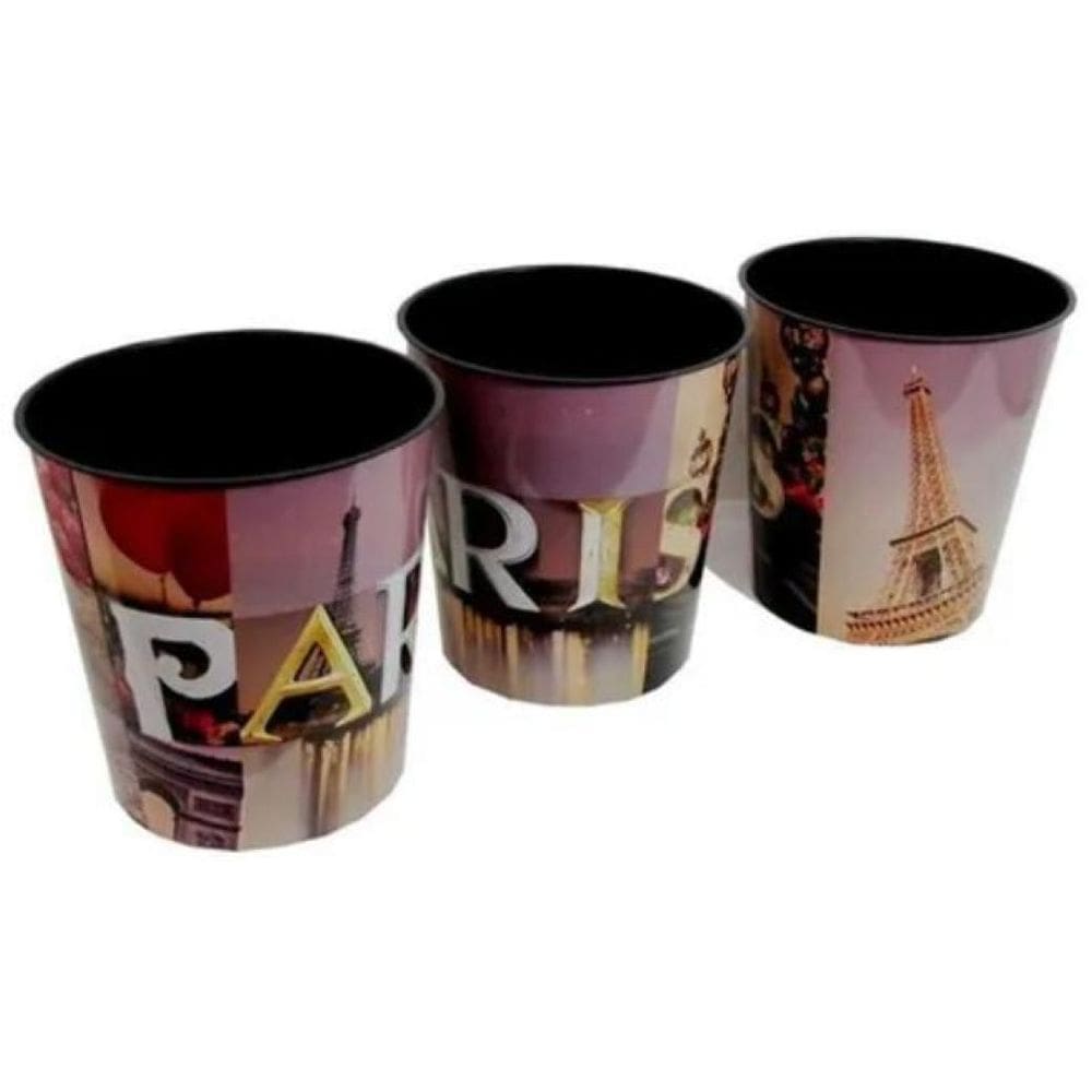 Lixeira Para Escritorio 10L Label