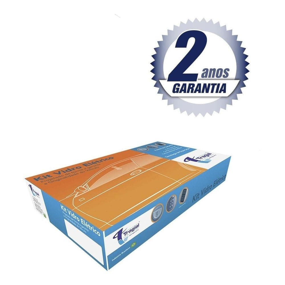 Kit Vidro Elétrico Tragial Gol Saveiro 1988 A 1996 Int Porta