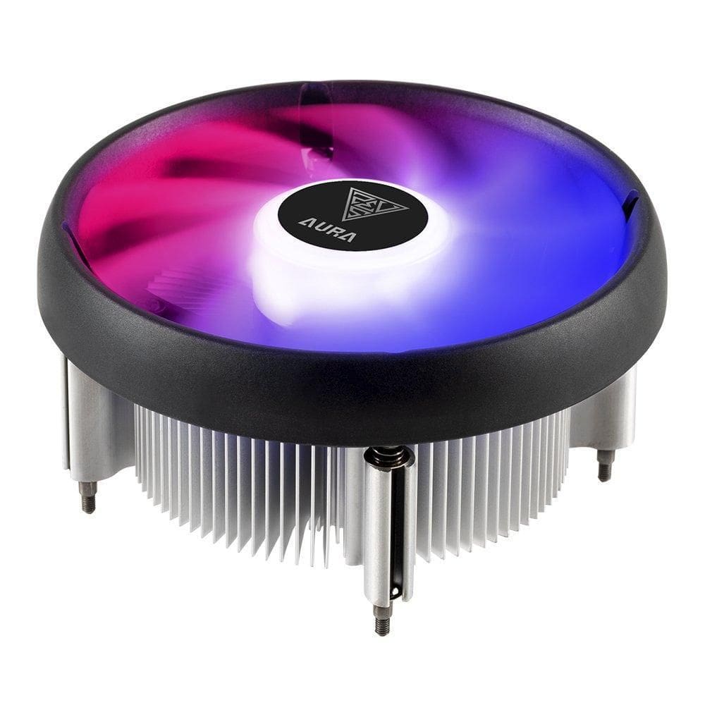 Cooler Processador Gamdias Aura Ga1 Led Duas Cores - Preto
