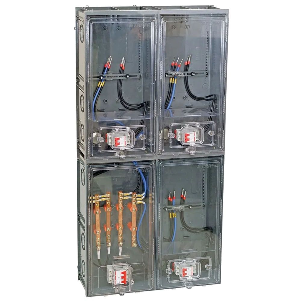 Caixa Montada para 3 Medidores Padrão - 3091/MB3 - STRAHL