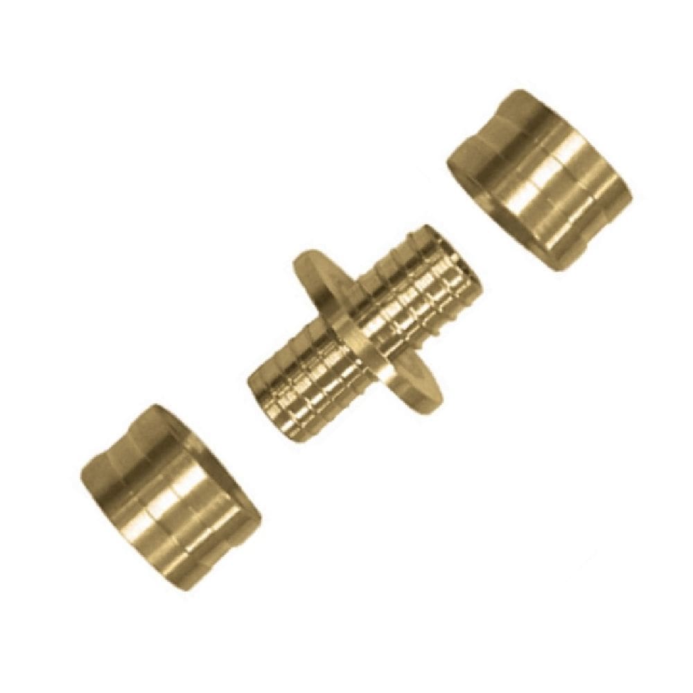 União de Tubo PEX Água 25x25mm Kit c/ 2 unid. Emmeti