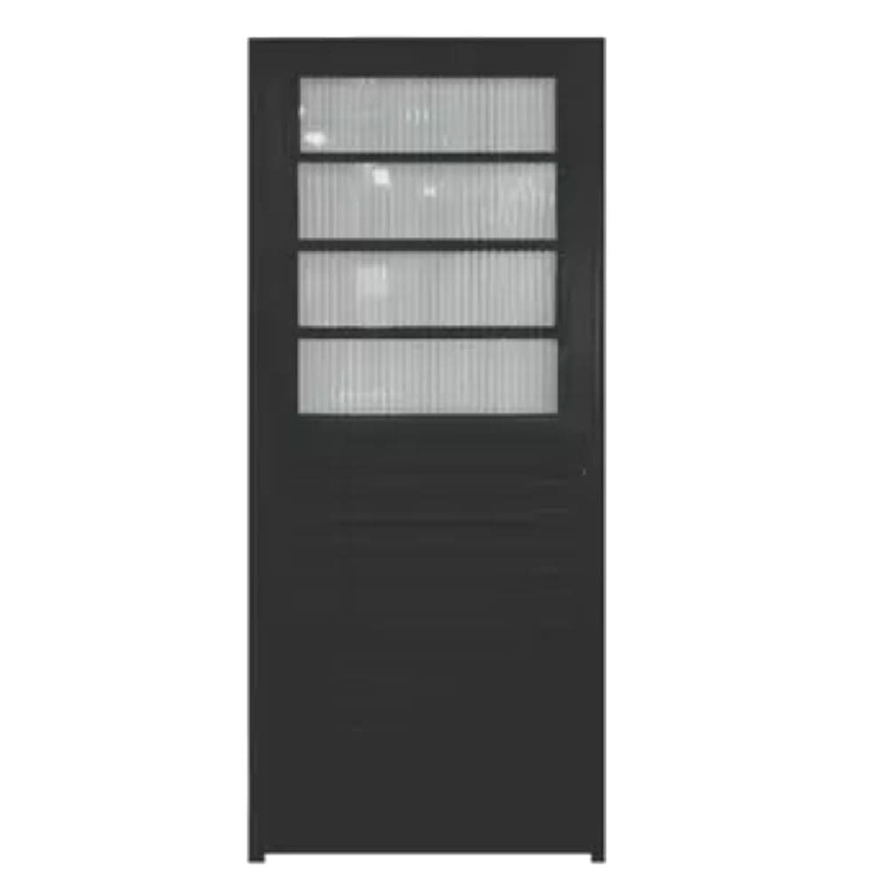 Porta Basculante Alumínio Preto 2.10 x 0.80 Lado Esquerdo - PTORD2236E - HALE