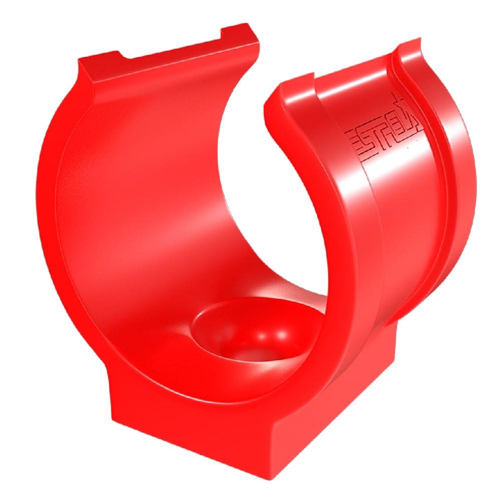 Abraçadeira em PVC de Impacto para Tubo 1/2”” Vermelho - 2039 - ESTRELA
