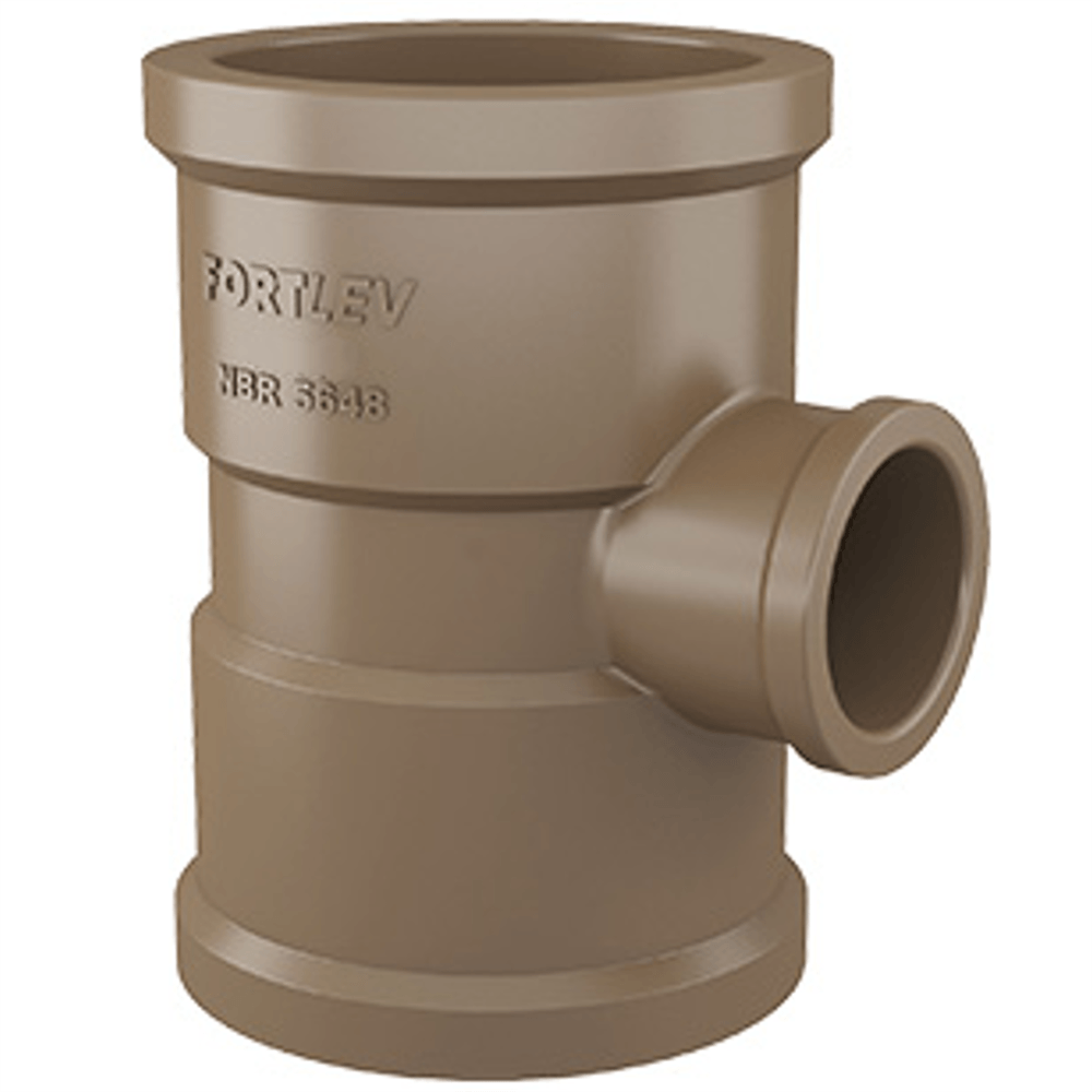 Tê Redução Soldavel 25x20mm - 10262529 - Fortlev