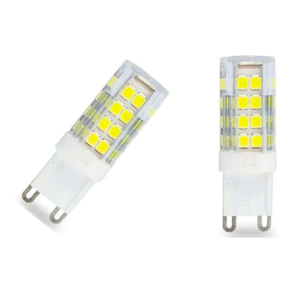 2X 6X Lâmpada Halopin Led G9 5W 52 Leds Para Lustres E Arand