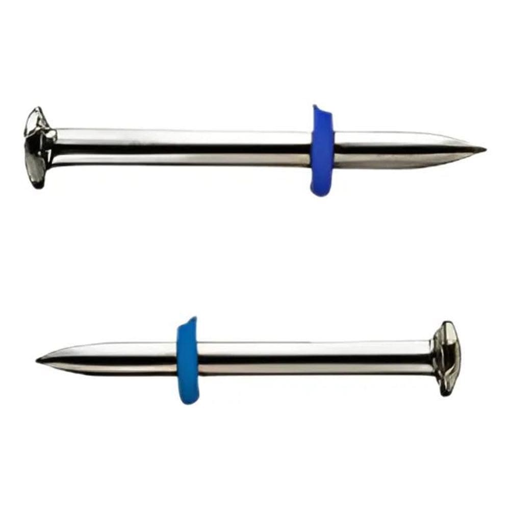 2X Pino Aco Ancora Liso 1/4X45 Açao Indireta 100 Unidades