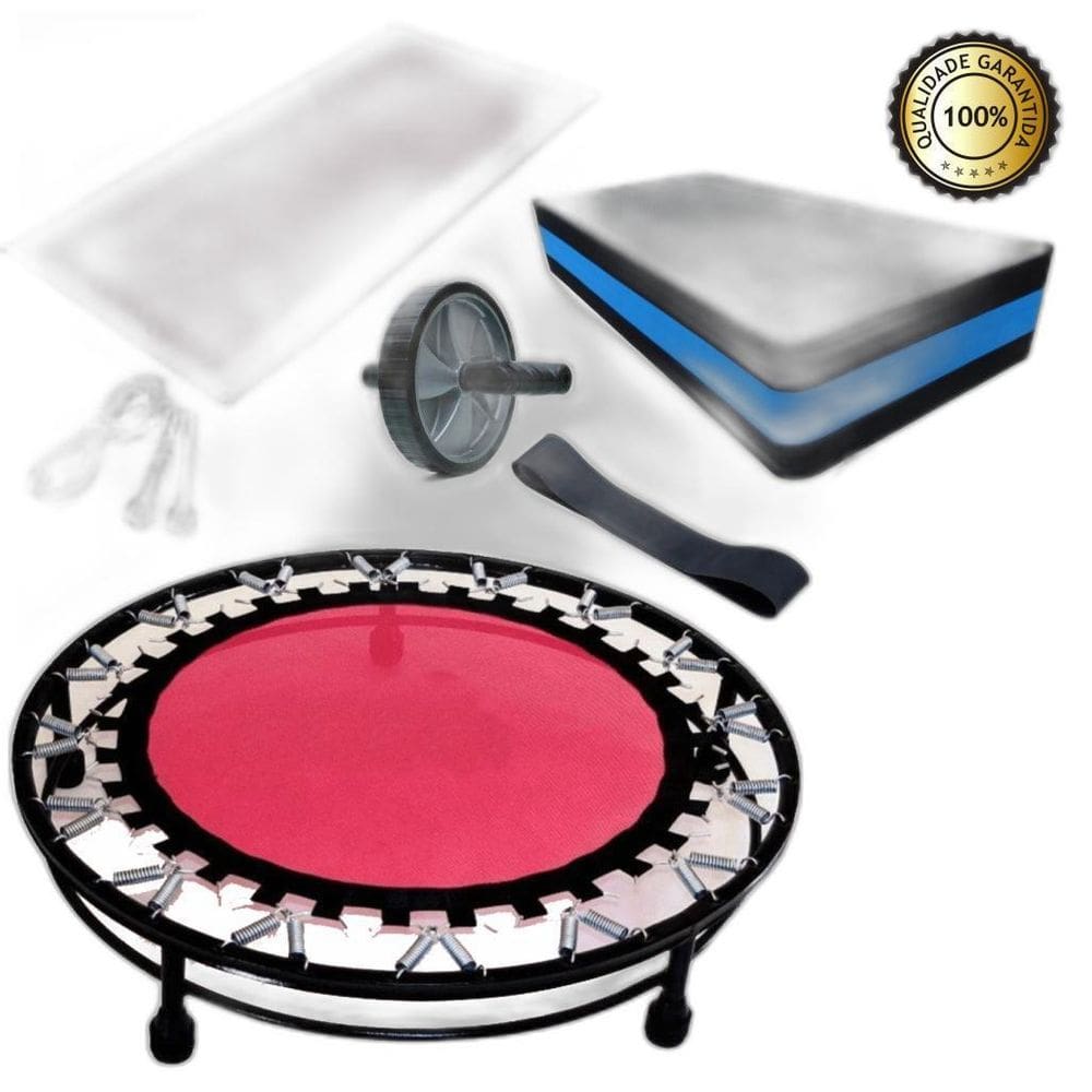 Kit Aeróbico Para Treino De Ginástica Com Mini Jump