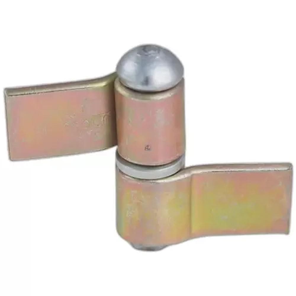Dobradiça Gonzo Nº1 Com Aba 3/4`` Porta Portão Ferro Jocec