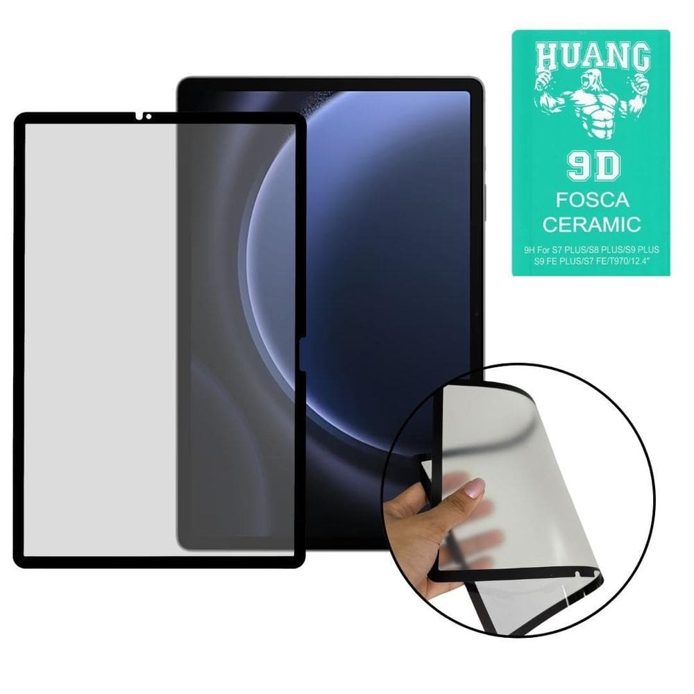 Pelicula Anti Riscos Para Tab S9 Fe Plus 12.4 - Cerâmica