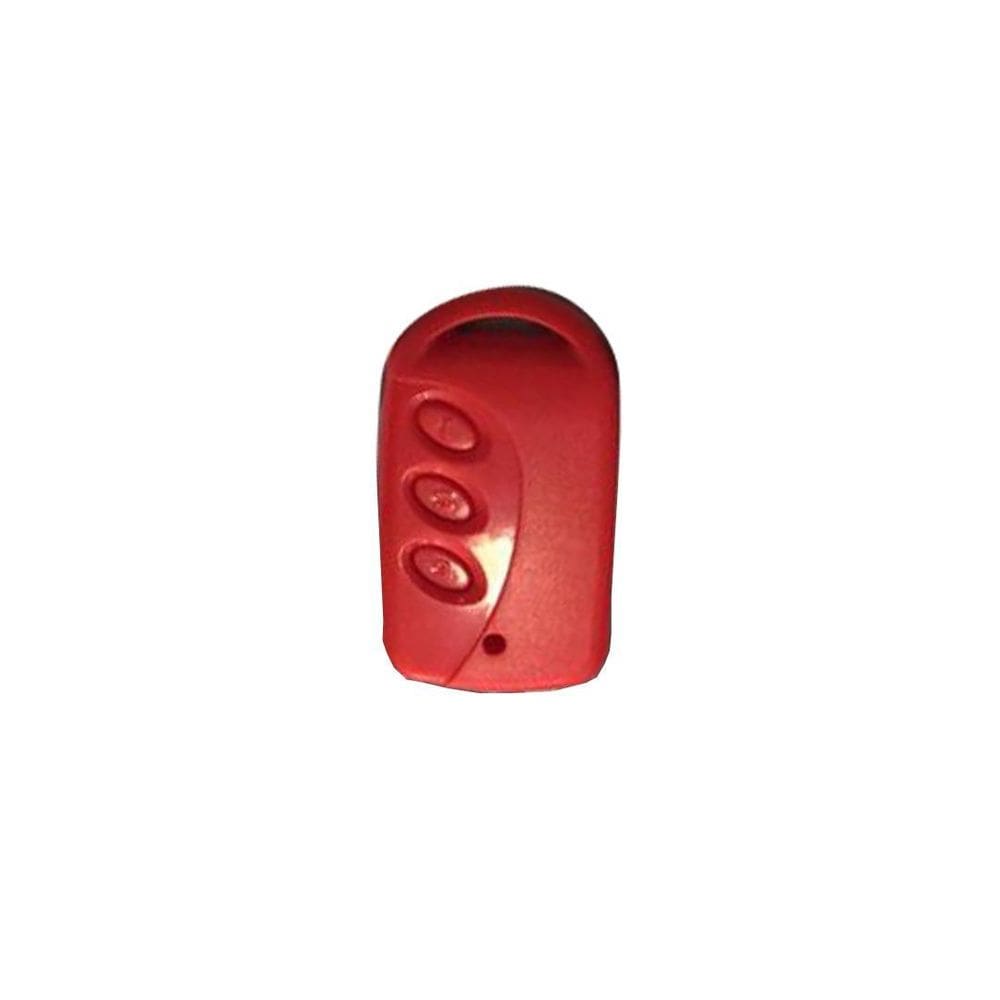 Controle Abertura De Portao 3 Botoes Slim Vermelho Hitron