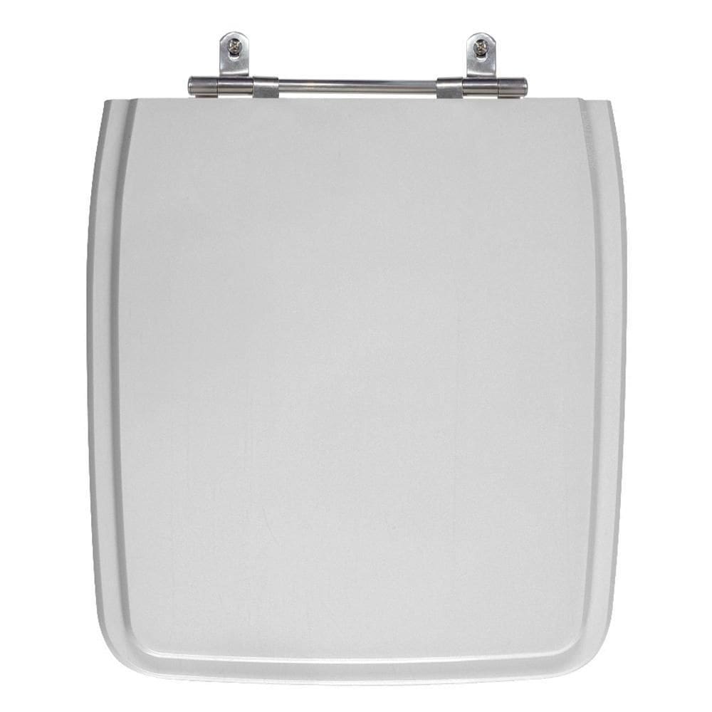 Assento Poliéster Laminado Vila Rica Cinza Tampa Vaso Icasa