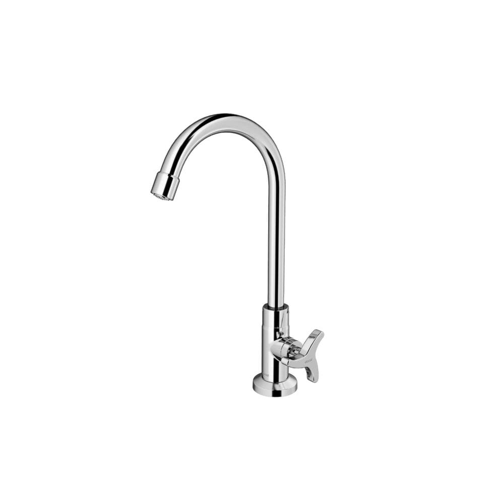 Torneira Banheiro Lavatório Mesa Bancada Bica Alta Nova Trio