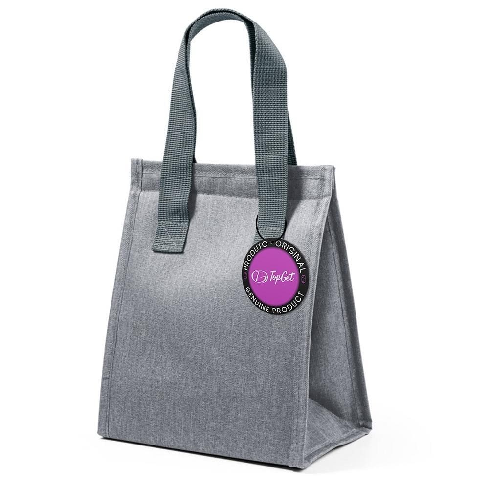 Bolsa Térmica Em Poliéster 6L Albany Topget - Cinza Claro