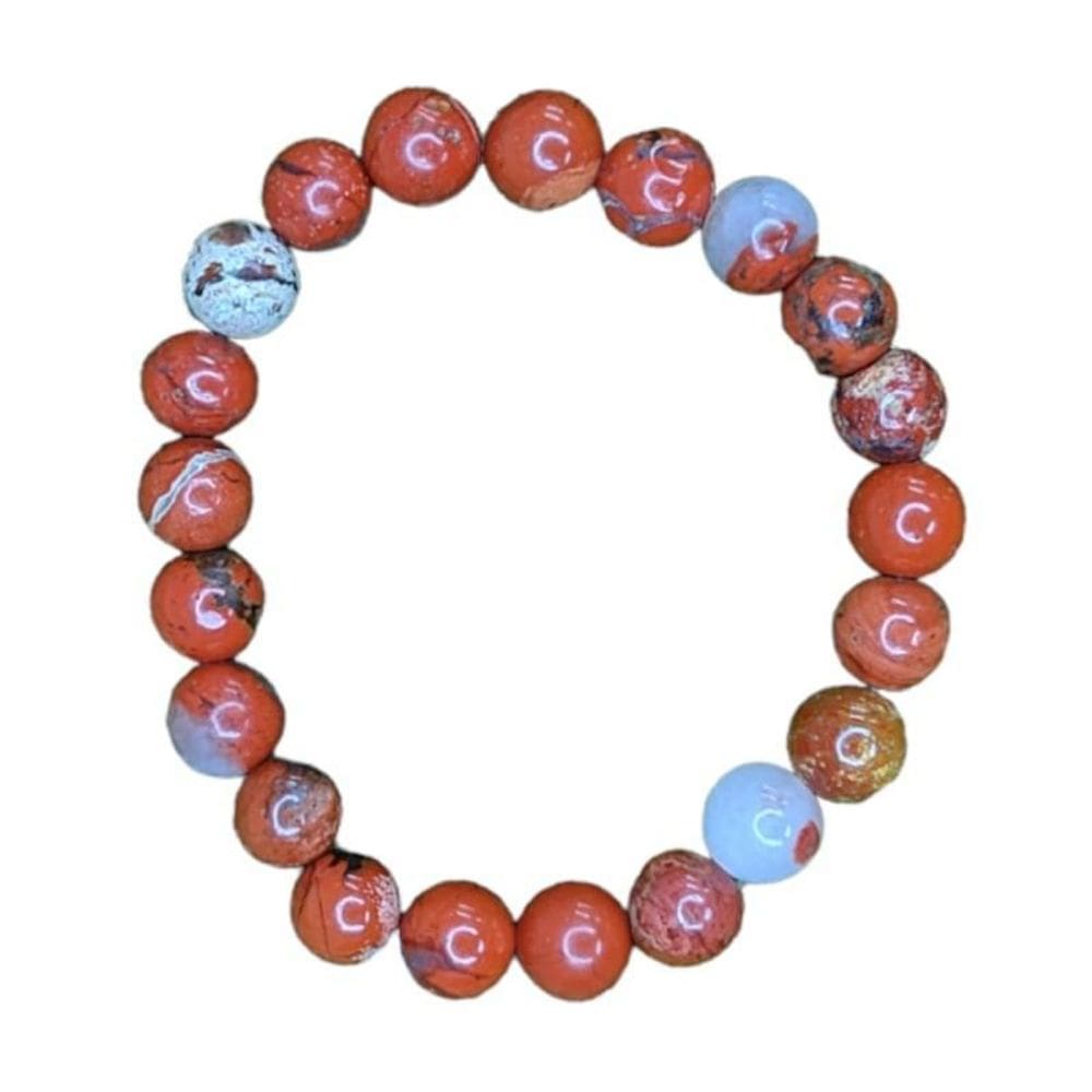 Pulseira Pedras Naturais Amuleto - Escolha A Cor Da Pedra