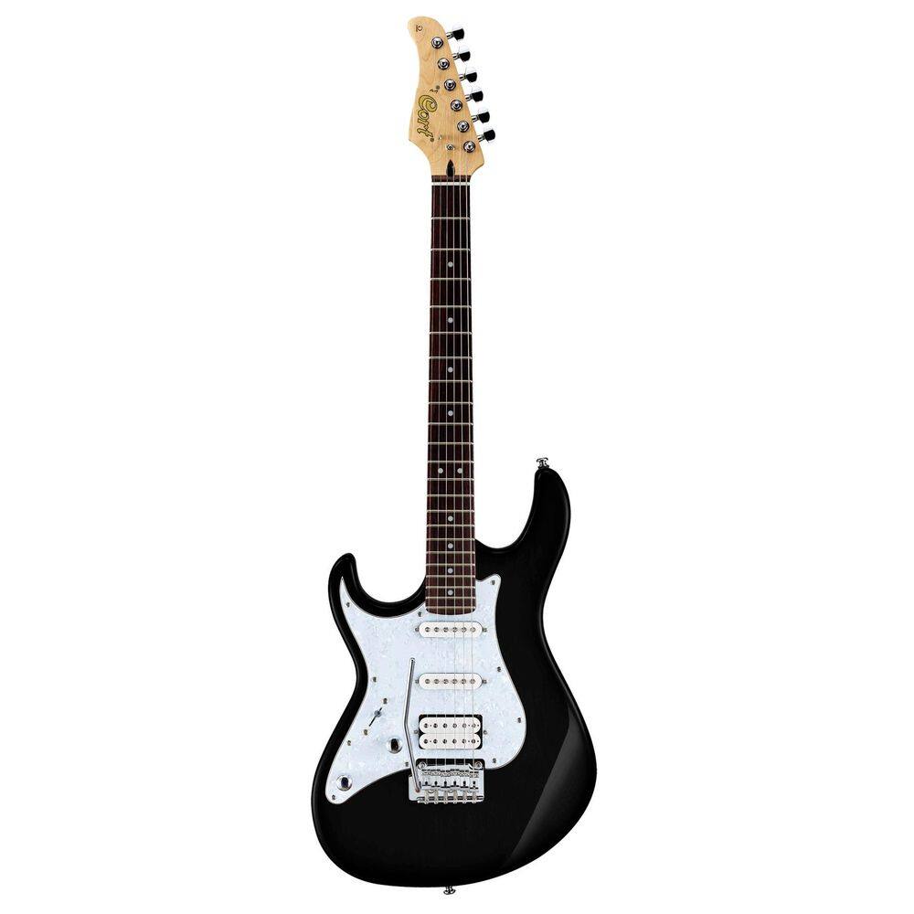 Guitarra Canhoto Cort Stratocaster G250Lh Bk Black