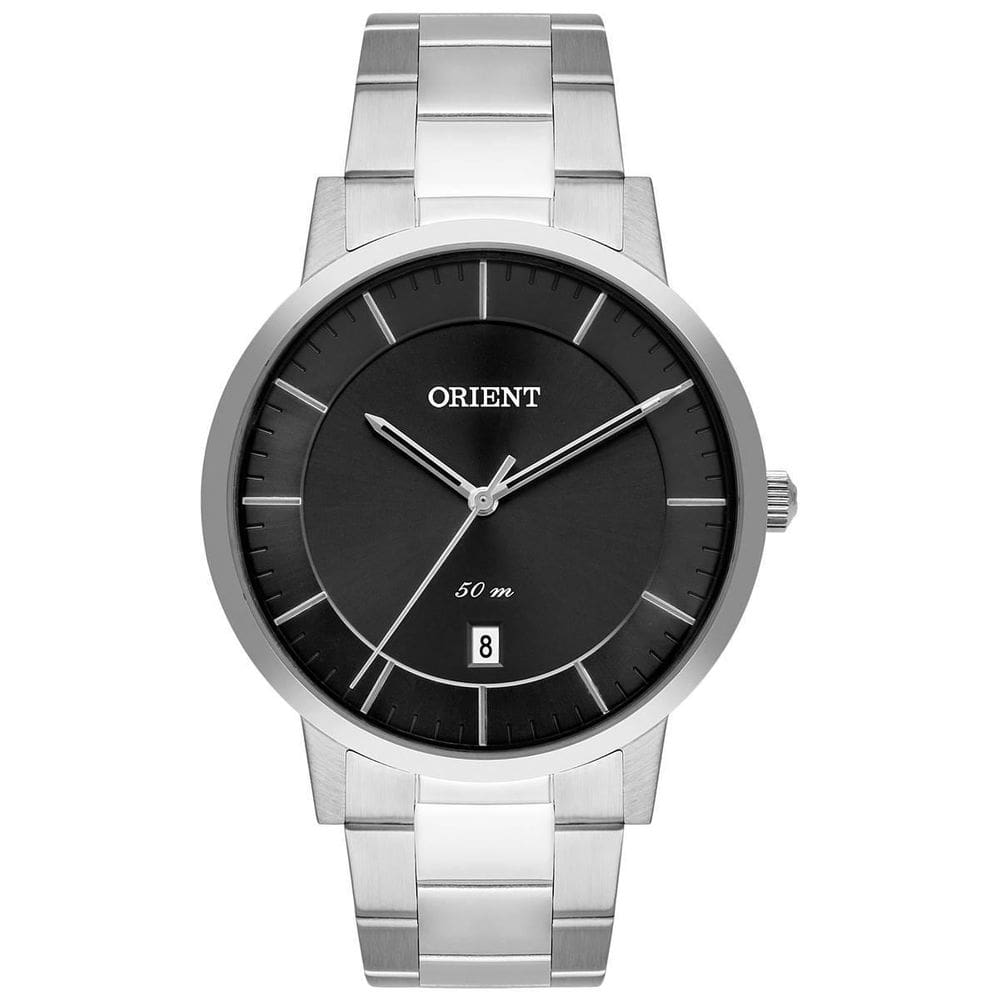 Relógio Masculino Orient Mbss1433 G1Sx Social Prateado