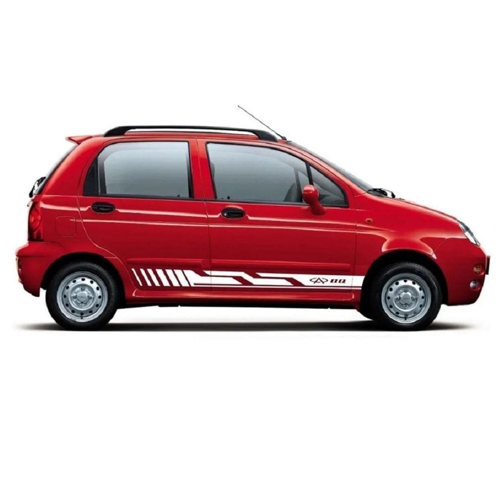 Adesivo Lateral Chery Cq3 Kit Faixa Colante Fita Tuning