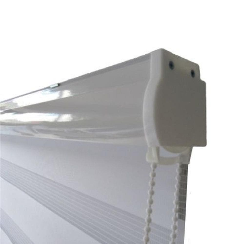 Persiana Rolo Duplo Bandô Sunny Branca 220 L X 220 A Cortina