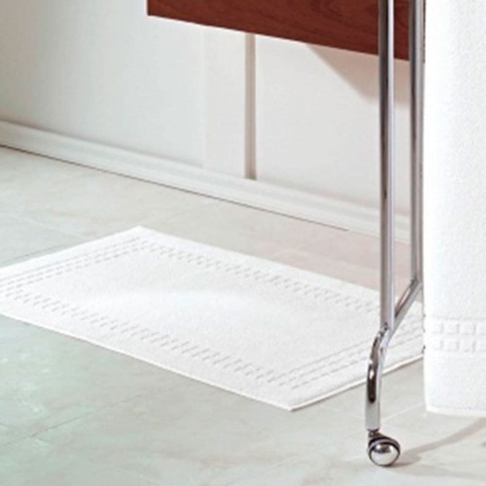 Toalha de Piso Branca Golden  48X80cm