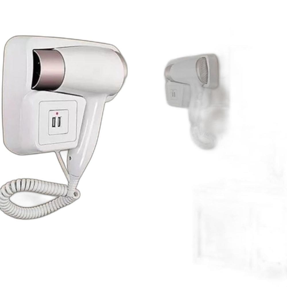 Prático Secador De Cabelos Viagem 220V Portátil Com Garantia