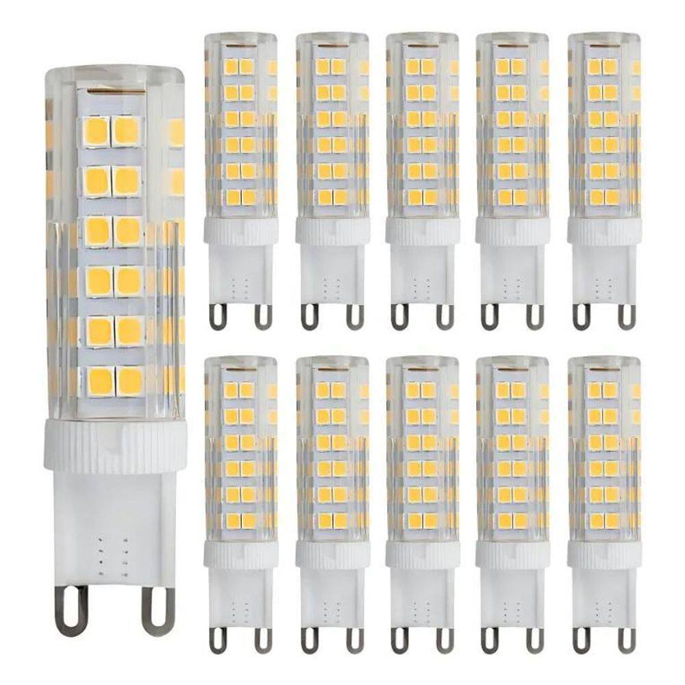 2X Kit 10 Lâmpada Led 7W G9 Halopin 110V 220V 6500K 3000K