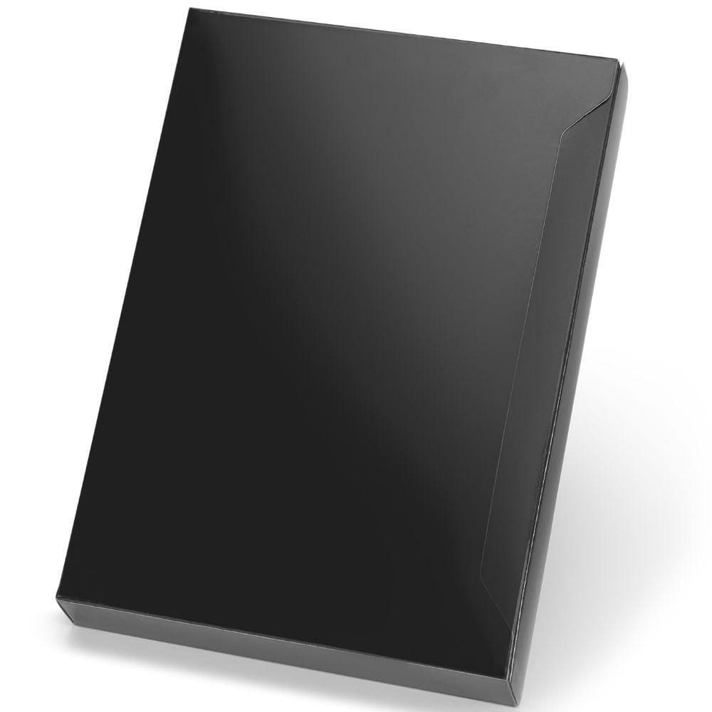 Caderneta14X21Cm 96Fls Sempauta + Caneta Mood Topget - Preto