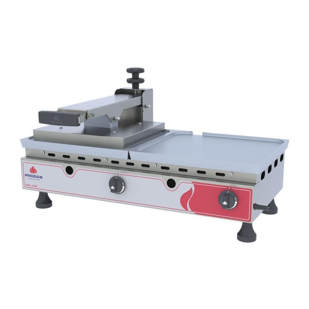 Prensa Chapa Conjugada Gás Alumínio Lanche Pra-700 G Progás