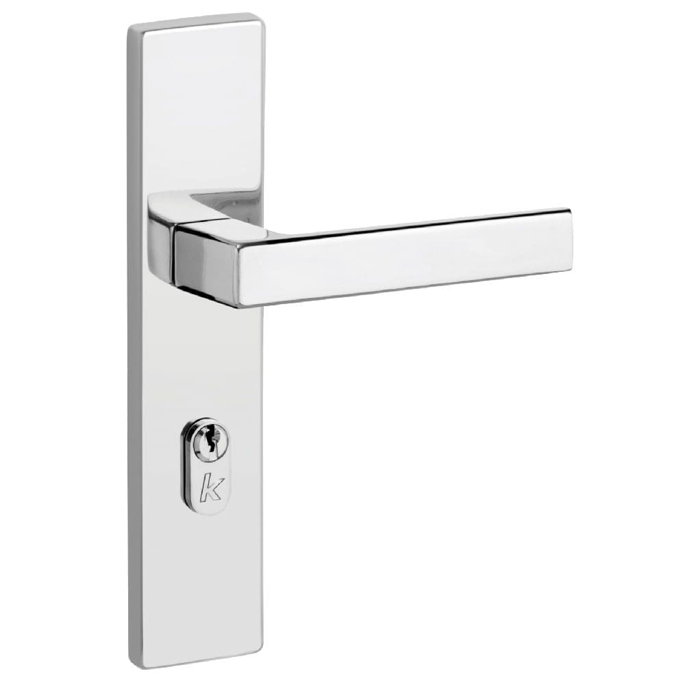 Fechadura Externa 40mm Loft Cromada com Espelho - K13-86/010 - LOCKWELL