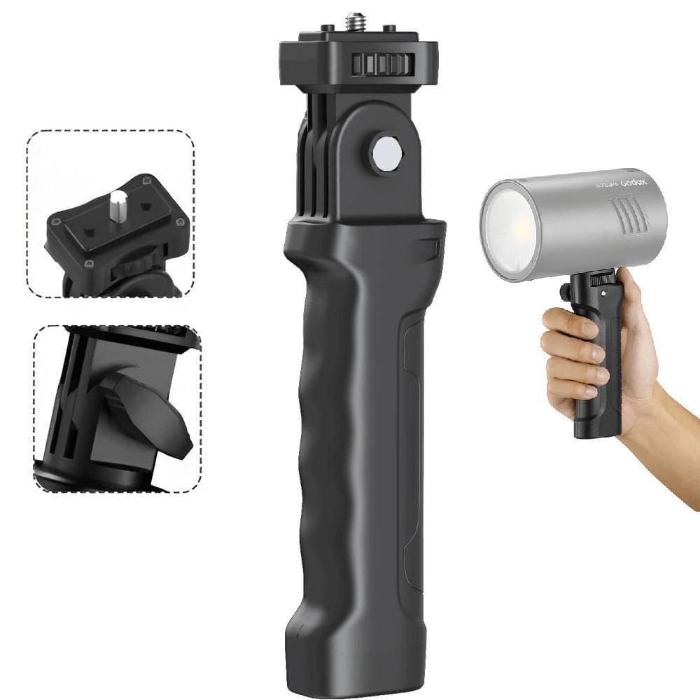 Punho Handgrip H1 Para Iluminadores E Câmeras