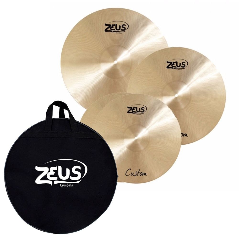 Kit Prato Zeus Custom Set C  14/16/20  com bag