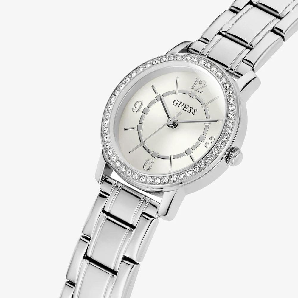 Relógio Guess Feminino Em Aço Prateado - Gw0468L1