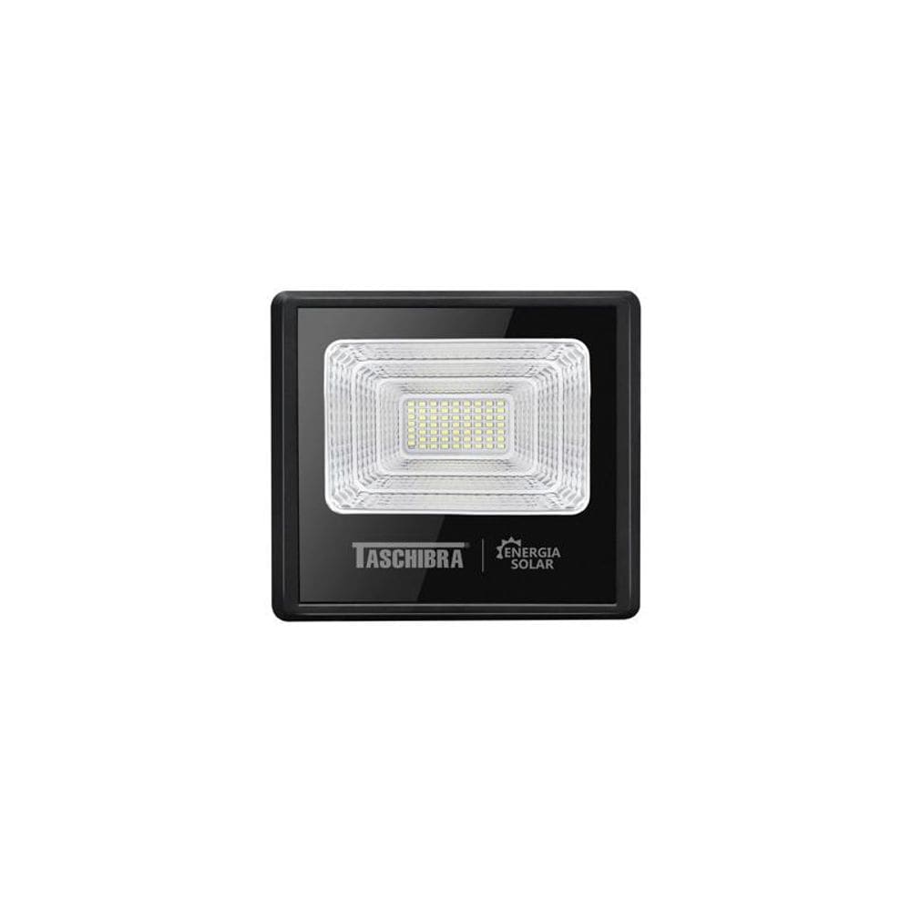 Refletor Taschibra Led Solar Tr Sun 40W 6500K Preto