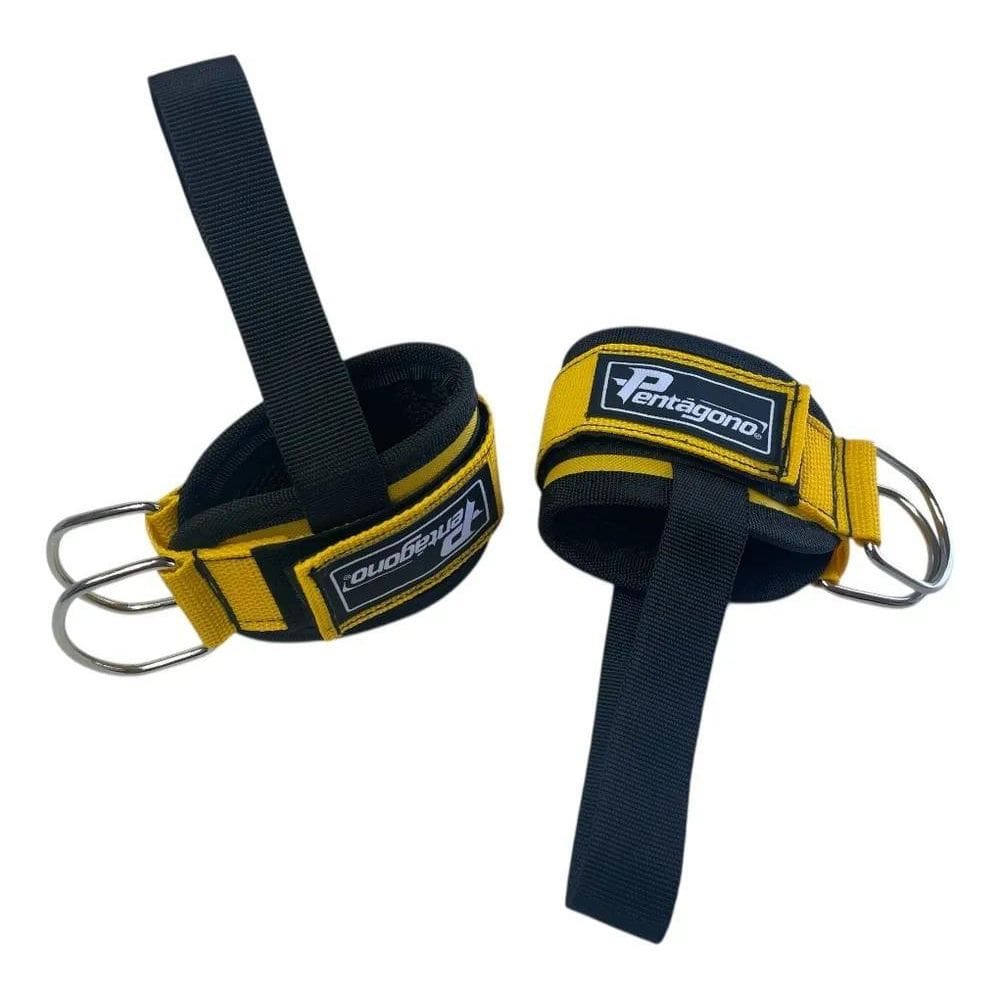 2X Par Tornozeleira Puxador Para Cross Over Glúteo - Pentágono